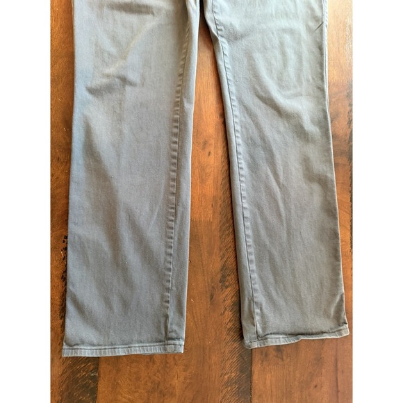 Peter Millar Pants Mens 36x32 Gray Straight Leg Stretch Denim 5 Pocket Casual - Picture 5 of 14